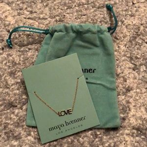 Maya Brenner love bracelet